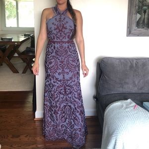 Bcbg Maxazria Purple Gown
